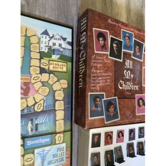 TSR Boardgame All My Children Vintage 1985 Complete - Picture 8 of 9